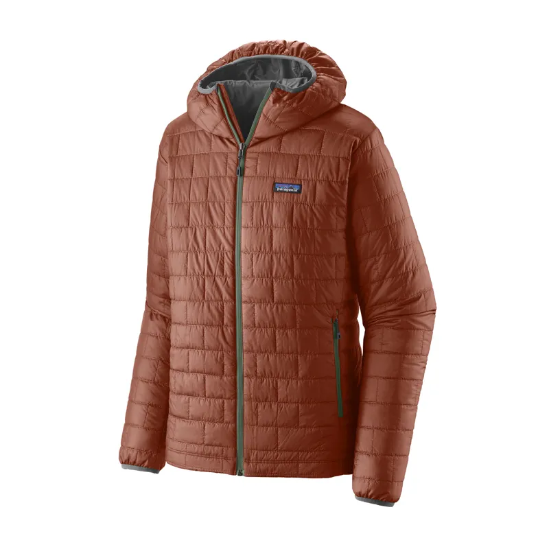Patagonia Mens Nano Puff Hoody - Burl Red